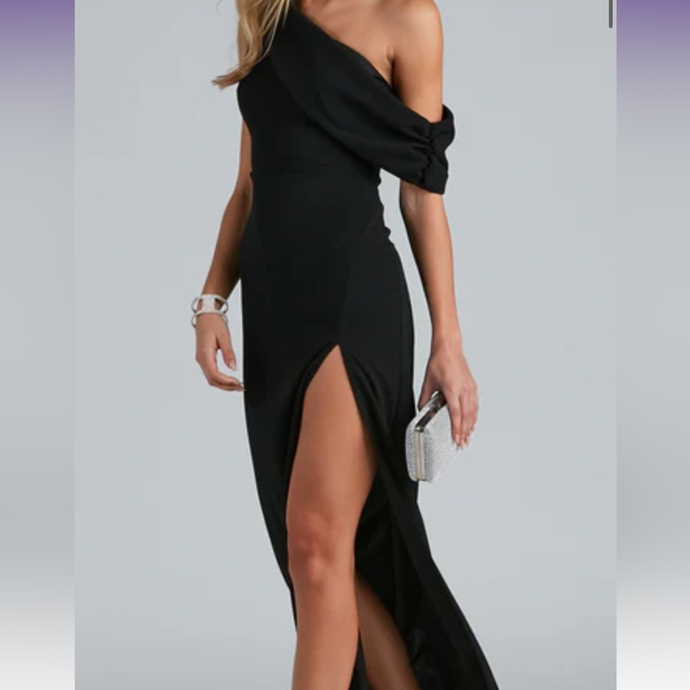 Wedding Guest Dress w/ Slit